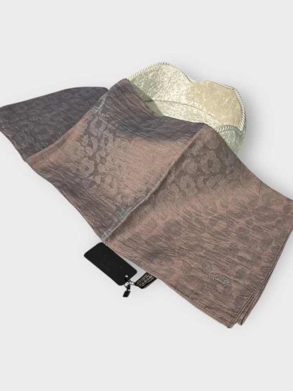 İNVEE 1329 Vizon Leopar Şal