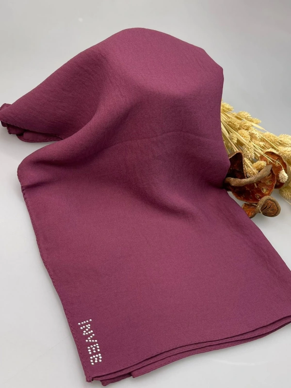 INVEE 1346 Menekşe Caz Eşarp