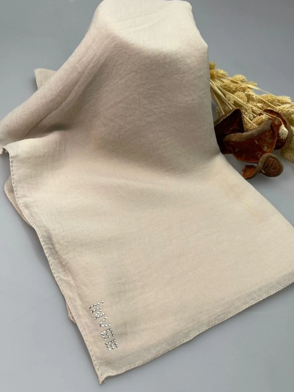 INVEE 1346 Bej Caz Eşarp