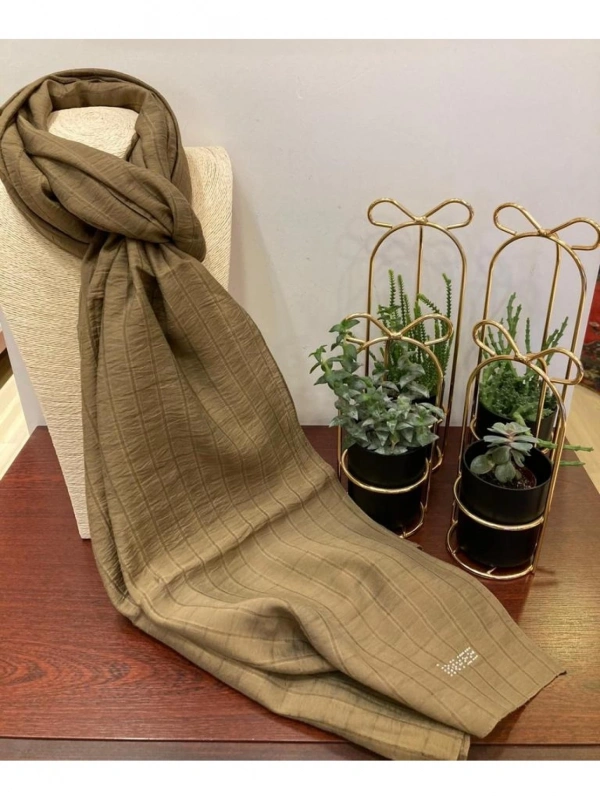 İNVEE 1445 Koyu Bej Yok Şal