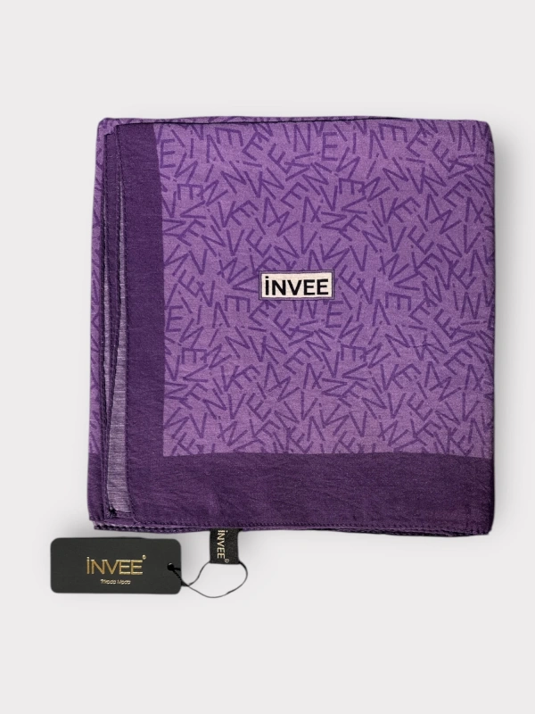 İNVEE 1554 Aura Şal - Mor