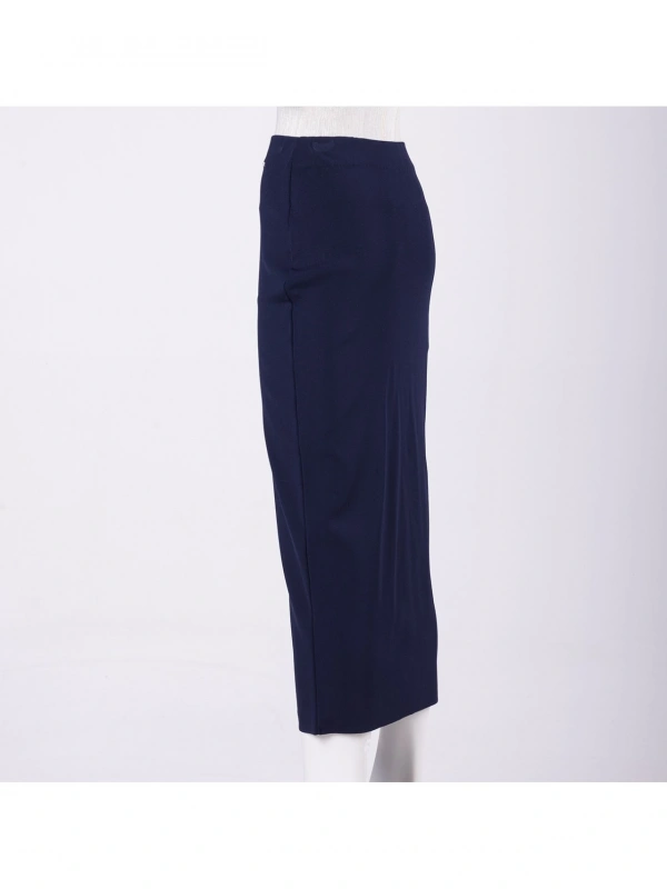 İNVEE 5685 Lacivert Triko Etek