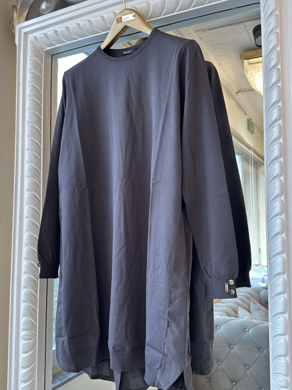 INVEE 5860 Antrasit Triko Tunik