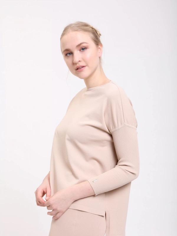 İNVEE 5879 Triko Tunik Fondöten