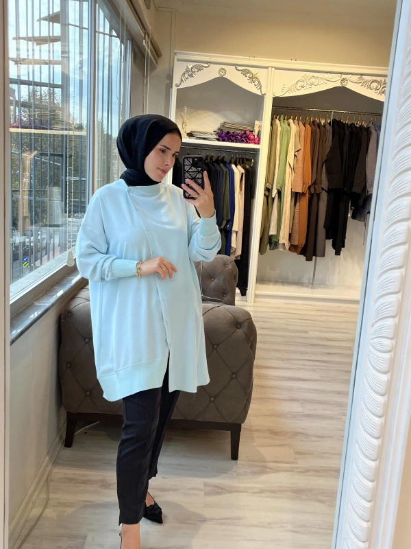 İNVEE 6122 Mavi Gömlek