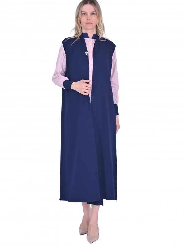 İNVEE Triko Yelek - Lacivert