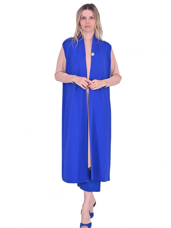 İNVEE Triko Yelek - Sax