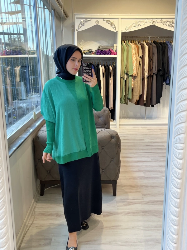 İNVEE 6248 Benetton Triko/Caz Tunik