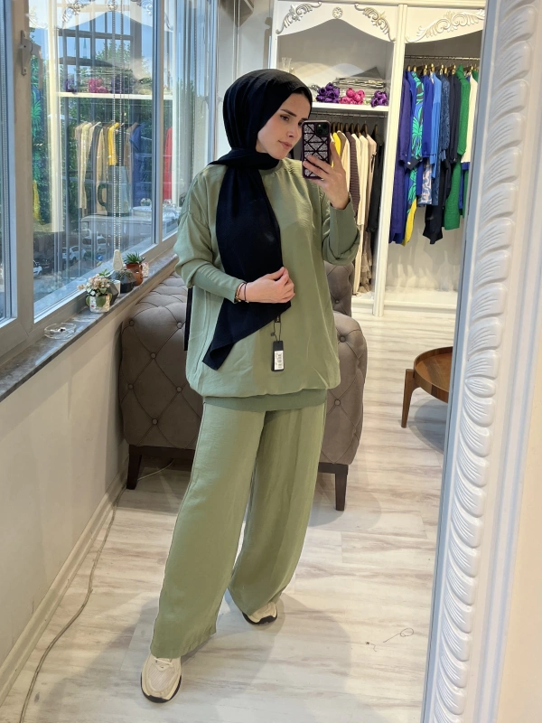 İNVEE 6419 Doğa Caz Tunik