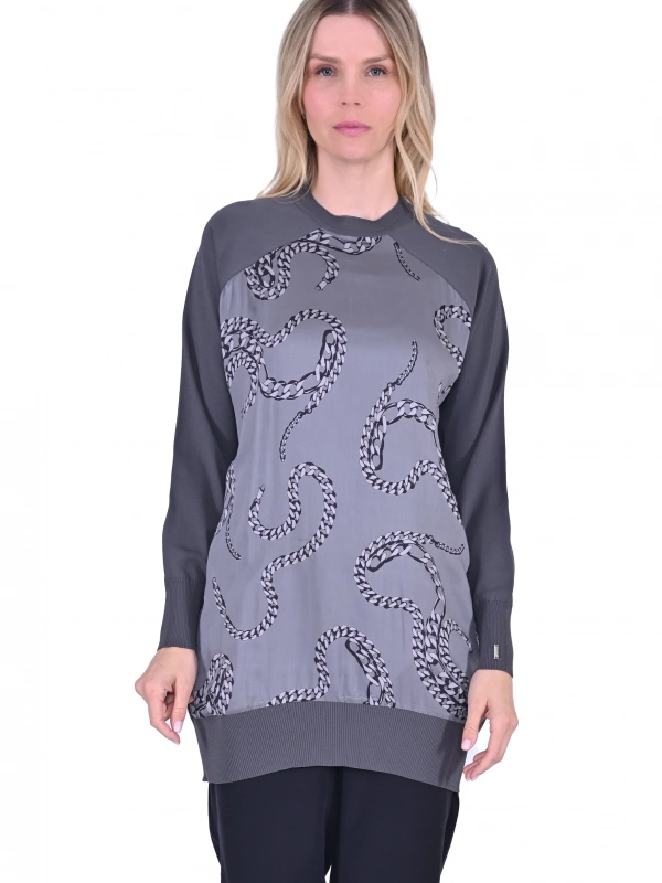 İNVEE 6723 Tunik Antrasit