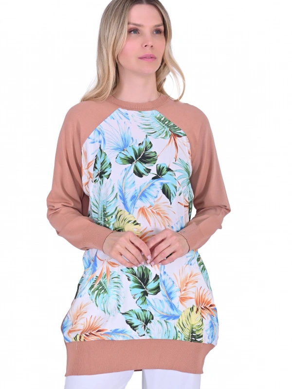 İNVEE 6723 Tunik - Soğan Kabuğu