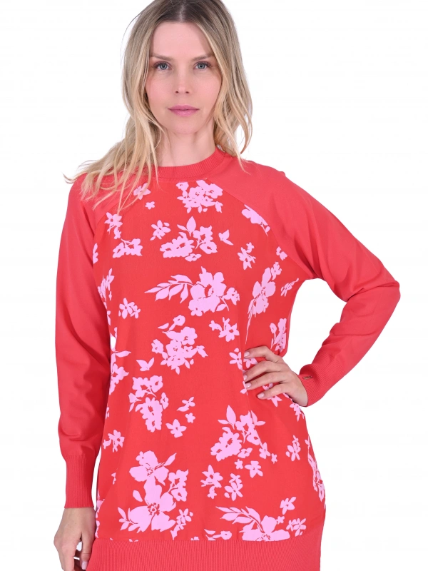 İNVEE 6723 Tunik - Nar Çiçeği