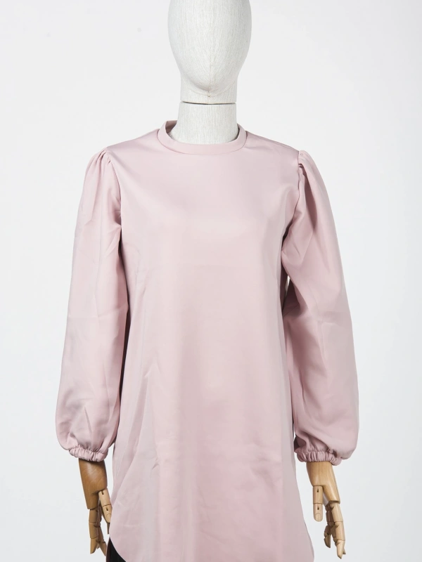 İNVEE 6745 Pembe Scuba Tunik