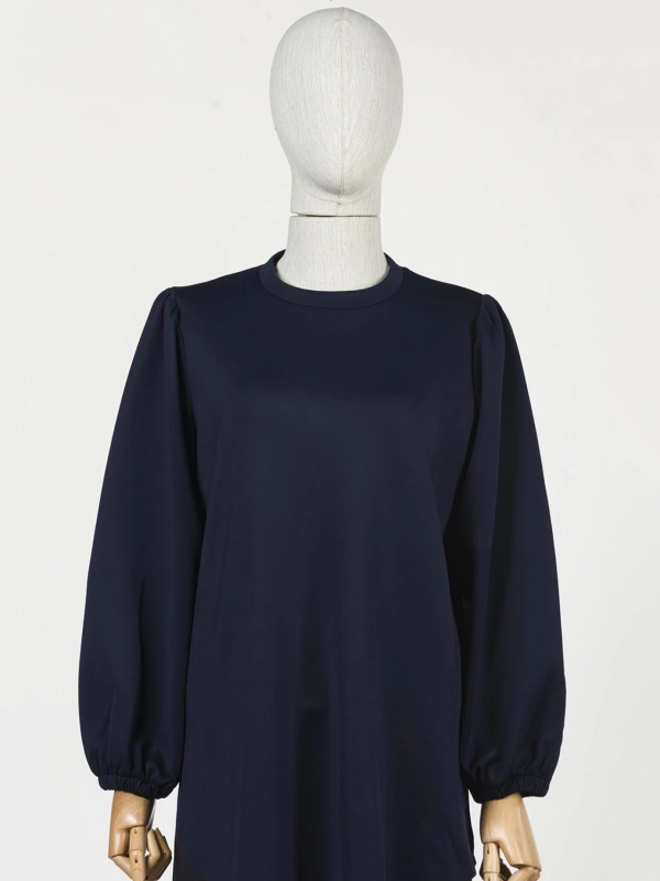 İNVEE 6745 Lacivert Scuba Tunik