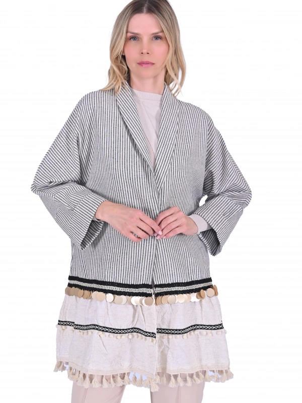 INVEE 6777 Keten Ceket