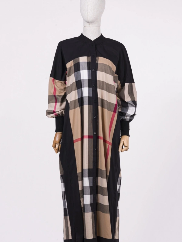 İNVEE 6780 Camel Uzun Gömlek