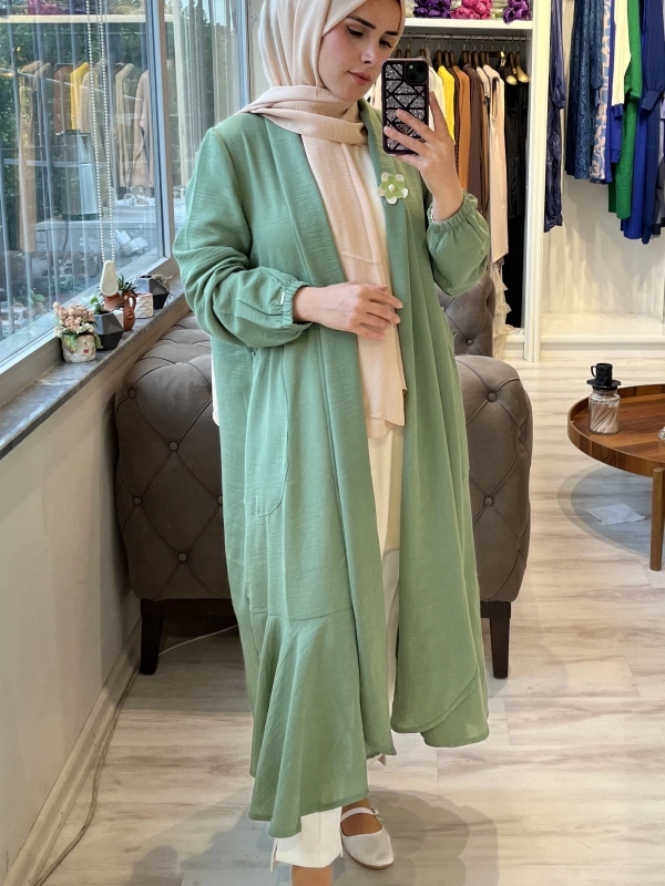 İNVEE 6813 Küfrengi Keten Kap