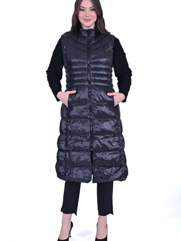 INVEE 6823 Siyah Dolum Yelek