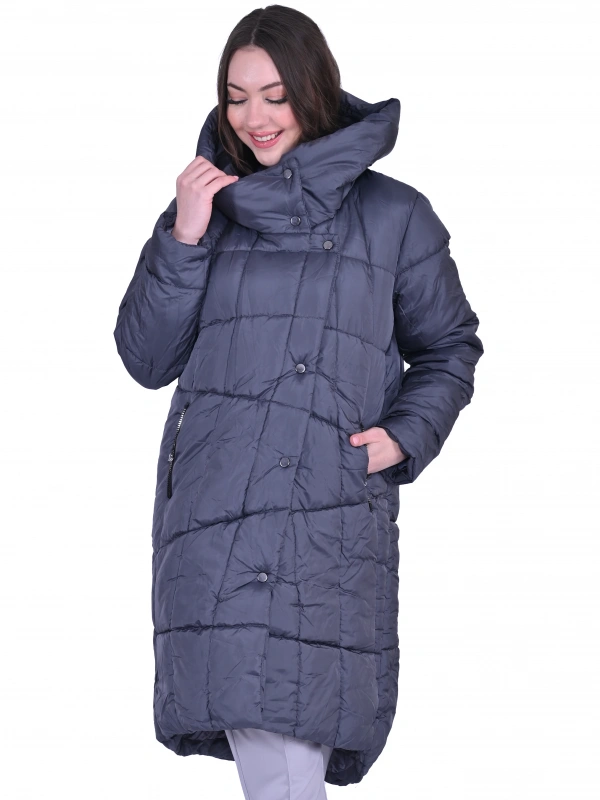 İNVEE 6864 Gri Şişme Mont