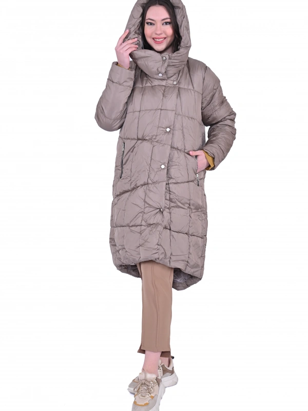 İNVEE 6864 Vizon Şişme Mont