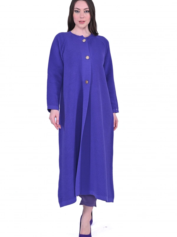 İNVEE 6866 Yün Karışımlı Mor Kap