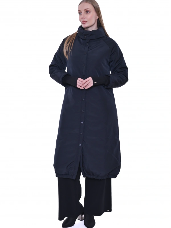 İNVEE 6871 Siyah Su Geçirmez Mont