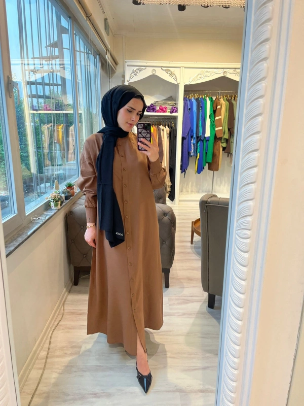 İNVEE 6897 Tarçın Modal Kap