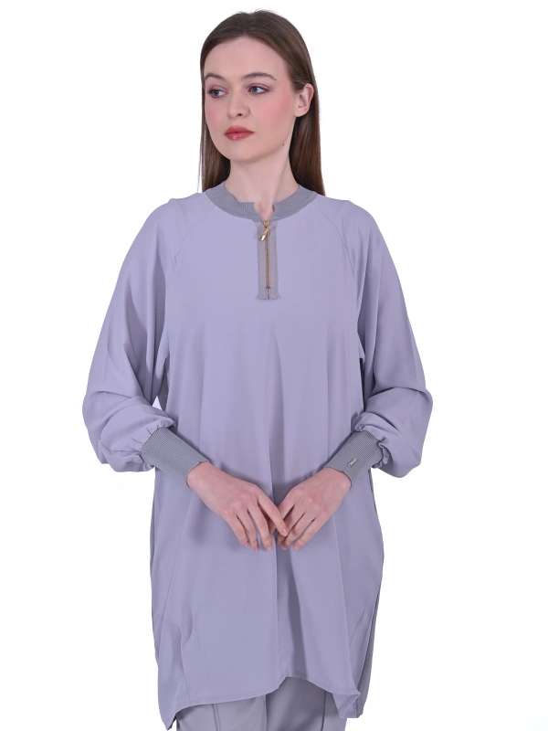 İNVEE 6899 Gri Tunik