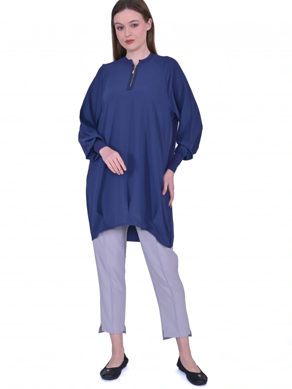 İNVEE 6899 İndigo Tunik