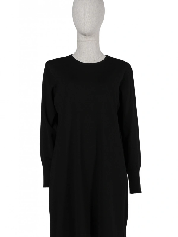 İNVEE 6911 Siyah Triko Tunik