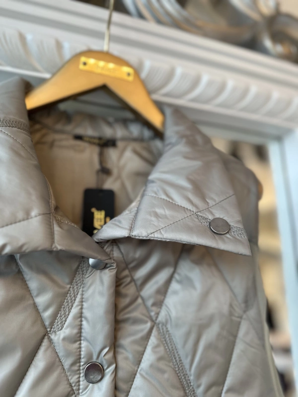 İNVEE 6916 Kapitone Yelek - Çağla