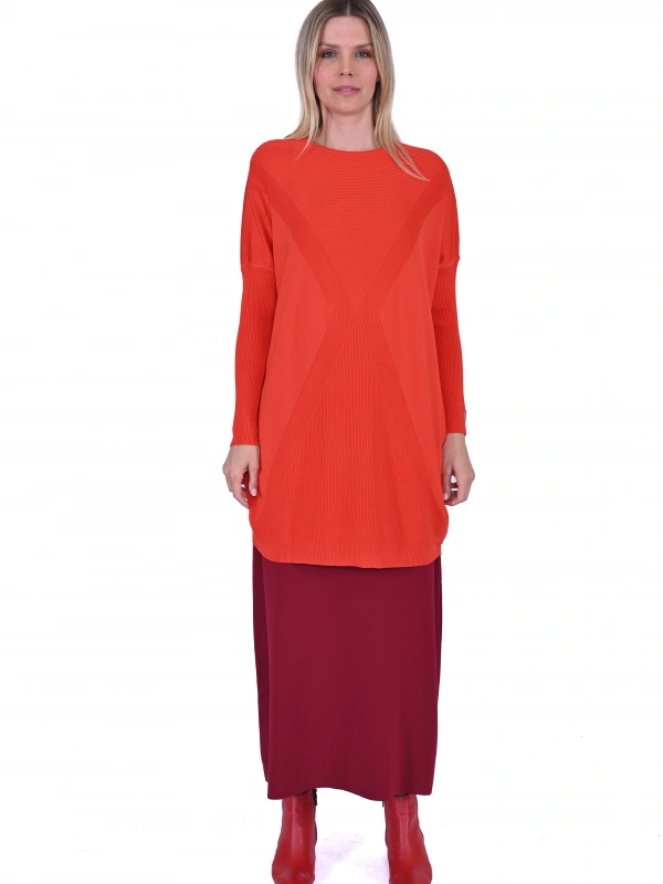 İNVEE 6923 Oranj Tunik