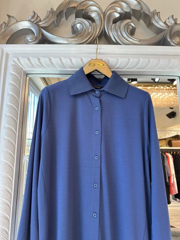 İNVEE 6926 İndigo Tunik