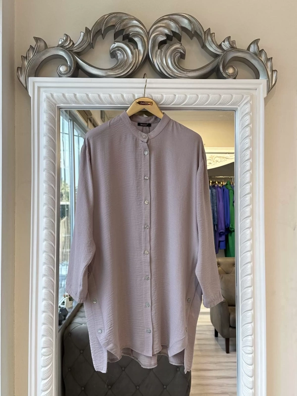 İNVEE 6941 Vizon Caz Gömlek