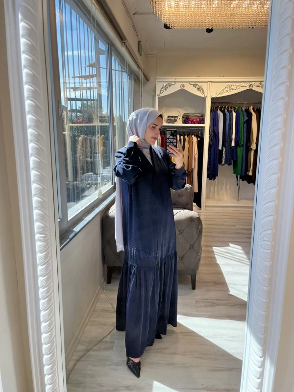 INVEE 6965 Lacivert Ferace