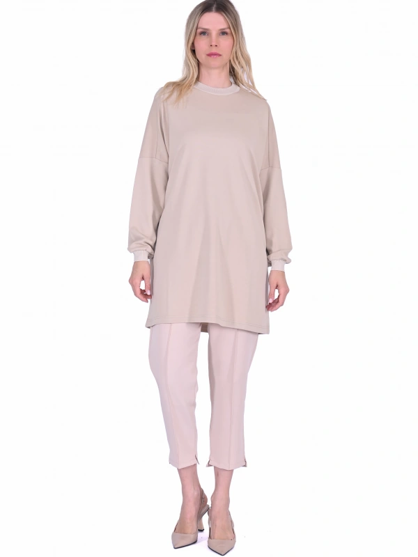 İNVEE Cotton Tunik - Bej