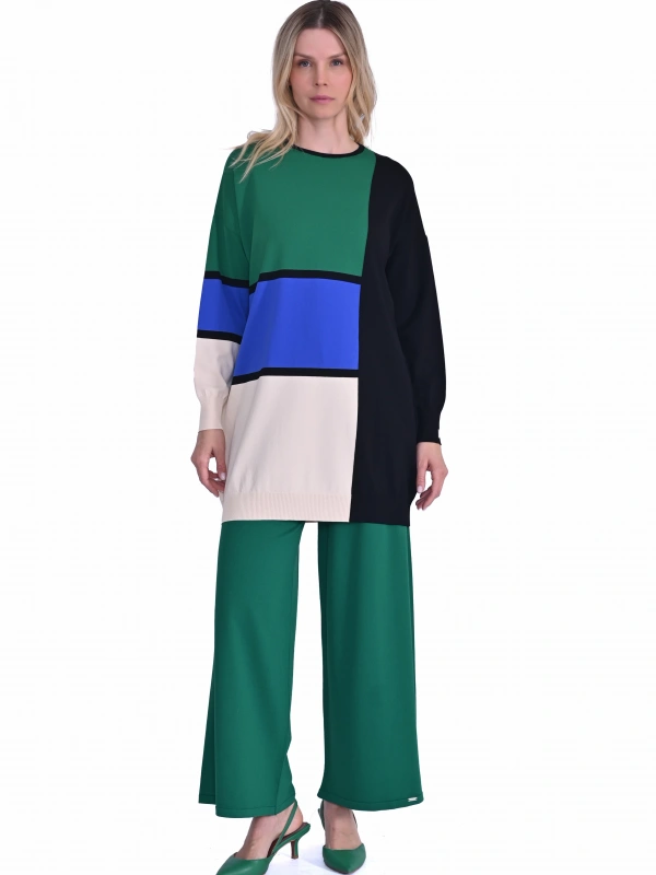 İNVEE 6994 Siyah Triko Tunik