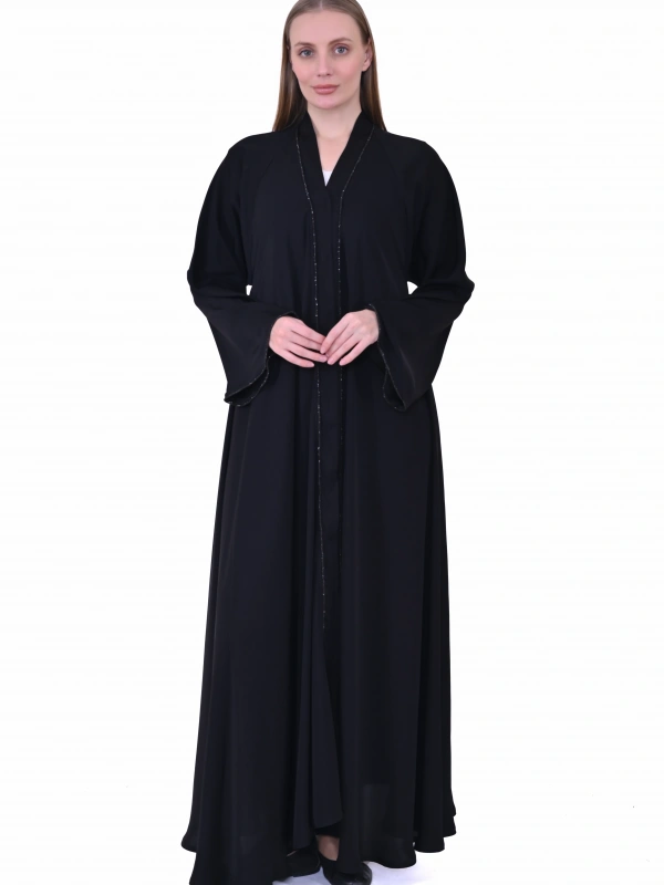 İNVEE 6997 Siyah Ferace