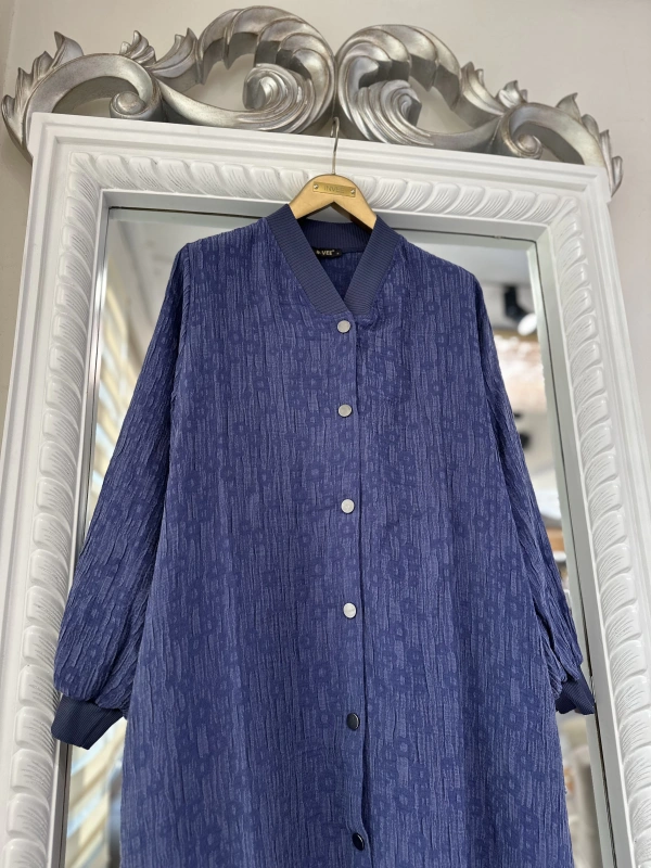 İNVEE 7016 İndigo Modal Kap