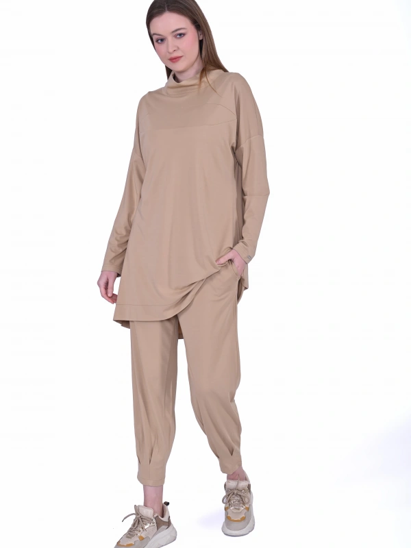 İNVEE 7022 Modal Takım - Camel