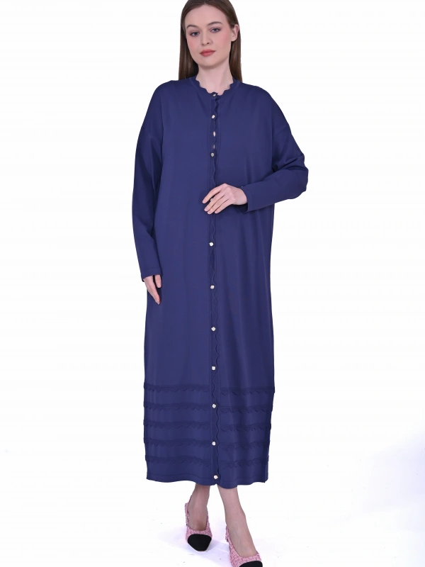 İNVEE Triko Hırka - İndigo