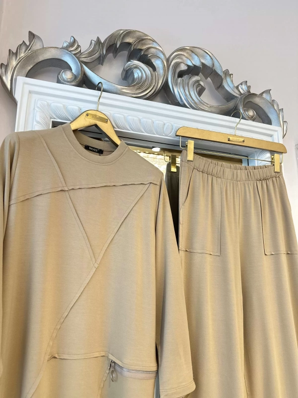 İNVEE Pamuk Takım - Camel