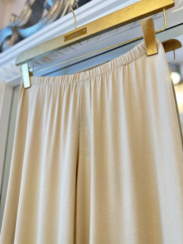 İNVEE 7112 Penye İç Pantolon - Bej