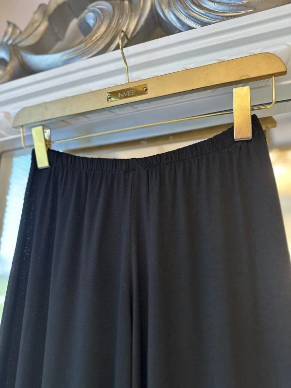 İNVEE 7112 Penye İç Pantolon - Siyah