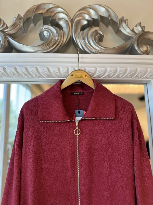 İNVEE 7135 Modal Takım - Bordo