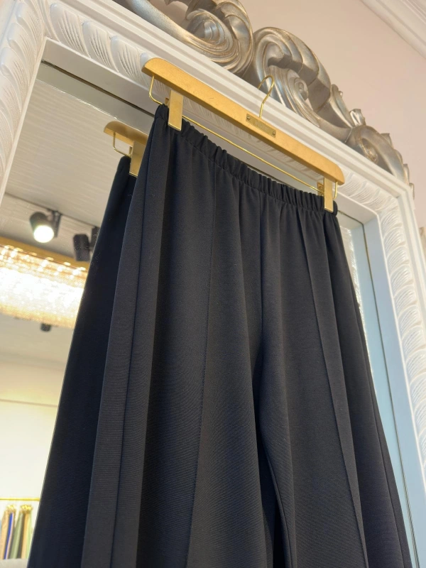 İNVEE İki İplik Pantolon - Siyah