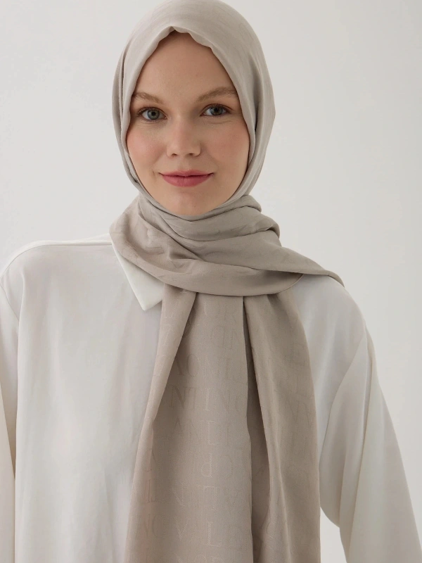 Valentino Orlandi VO Logo Şal - Taş