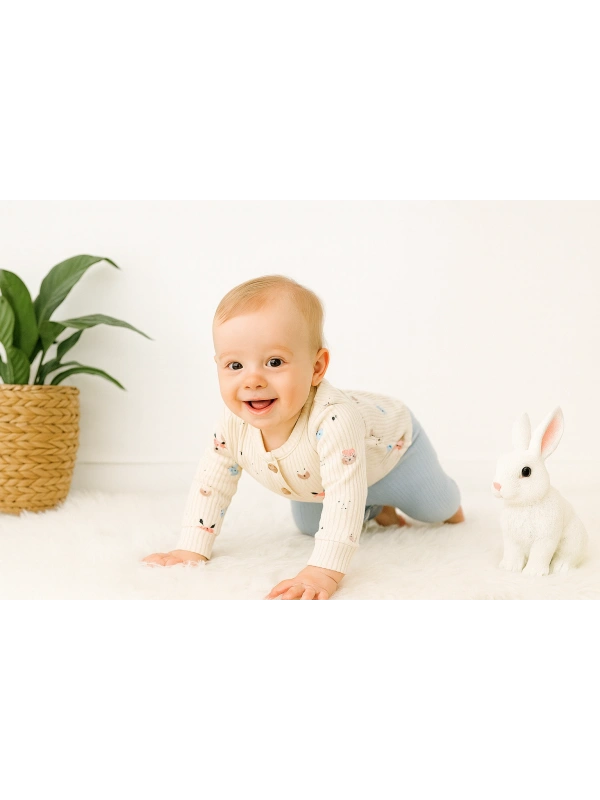 %100 Pamuk 2li Takım - Mavi