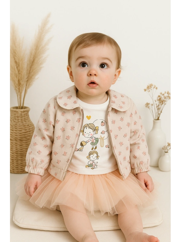 Tütü Etekli 3lü Takım