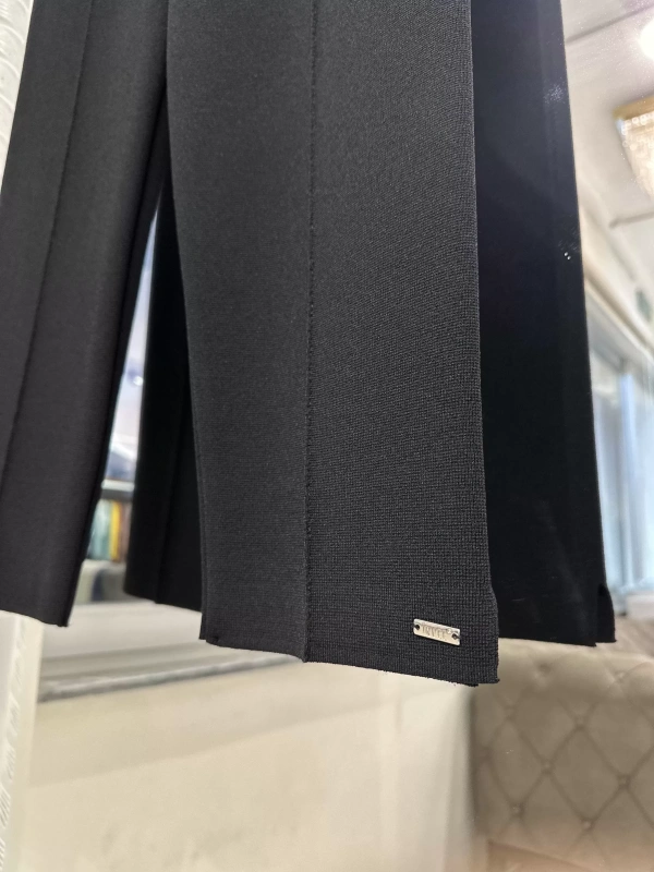 İNVEE 6650 Siyah Triko Pantolon